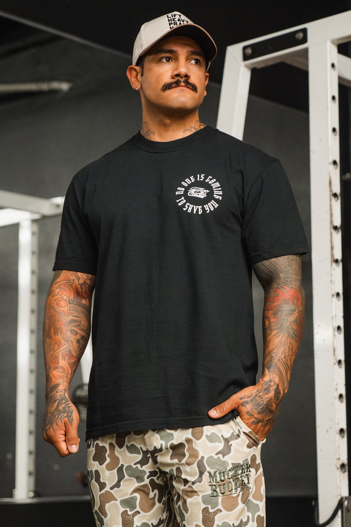 No One Is Coming To Save You - Premium Tee by Tango Charlie Apparel