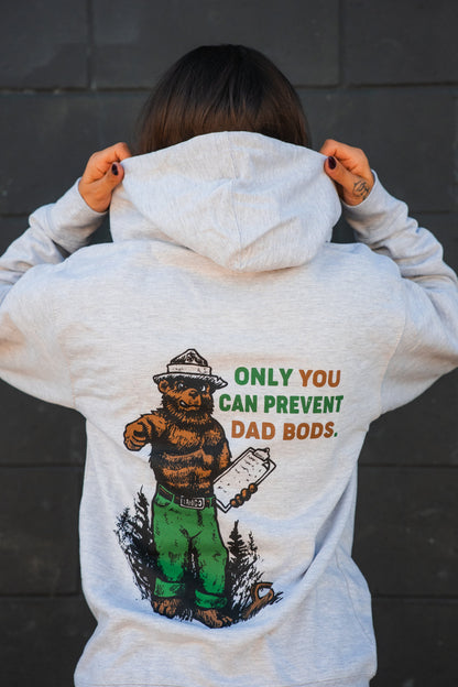 Only You Can Prevent Dad Bod - Hoodie by Tango Charlie Apparel