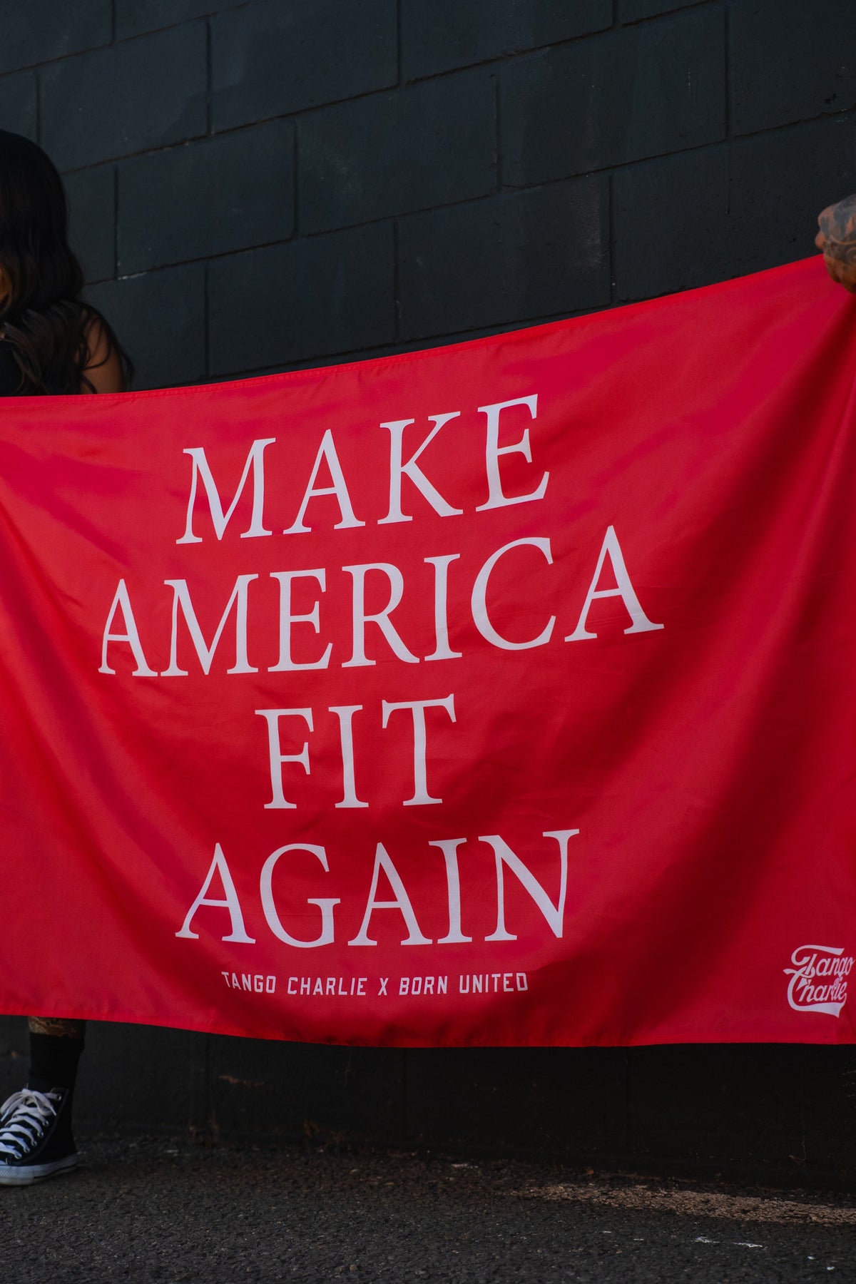 Make America Fit Again - Flag by Tango Charlie Apparel