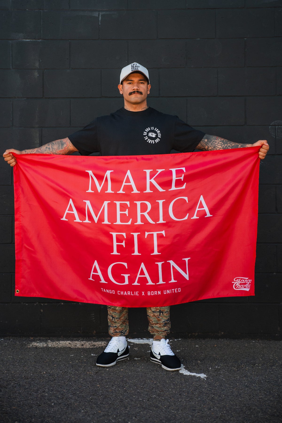 Make America Fit Again - Flag by Tango Charlie Apparel