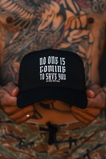 No One Is Coming To Save You Hydro - Snapback Hat by Tango Charlie Apparel