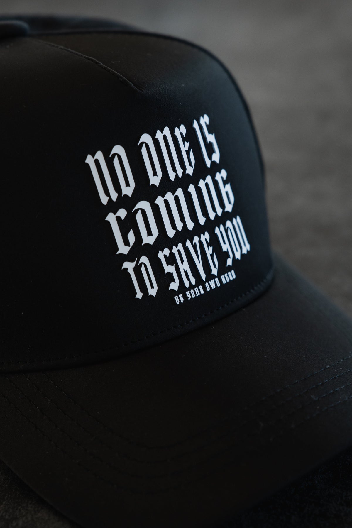 No One Is Coming To Save You Hydro - Snapback Hat by Tango Charlie Apparel