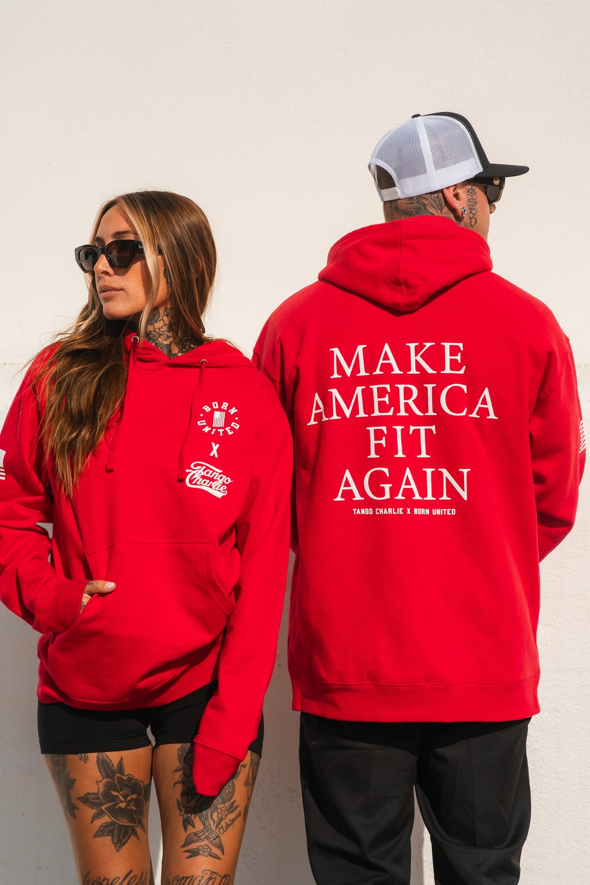 Make America Fit Again - Hoodie by Tango Charlie Apparel