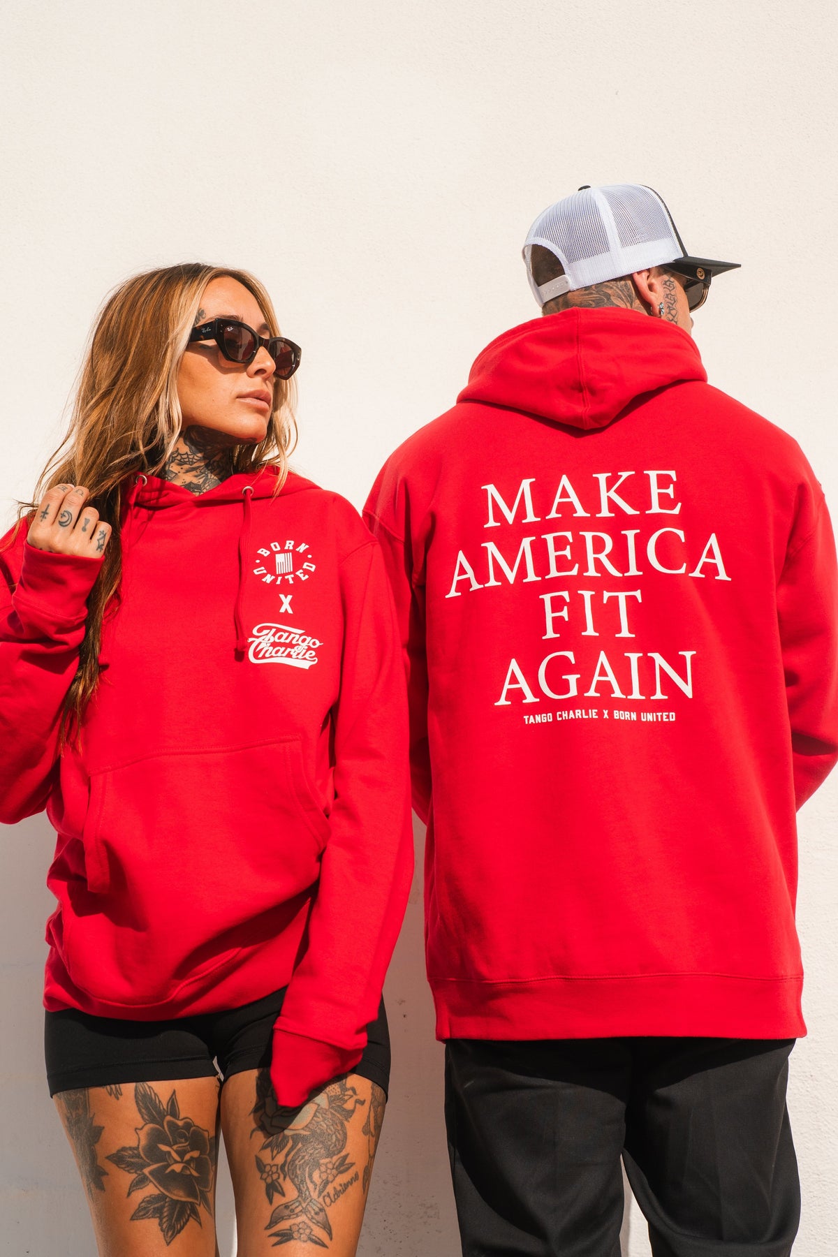 Make America Fit Again - Hoodie by Tango Charlie Apparel