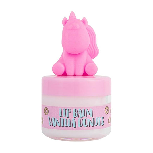 Soda Unicorns Vanilla Donuts Lip Balm - Moisturizing, Non-Sticky, Creamy Formula for Dry Lips by Beauty Care Bag