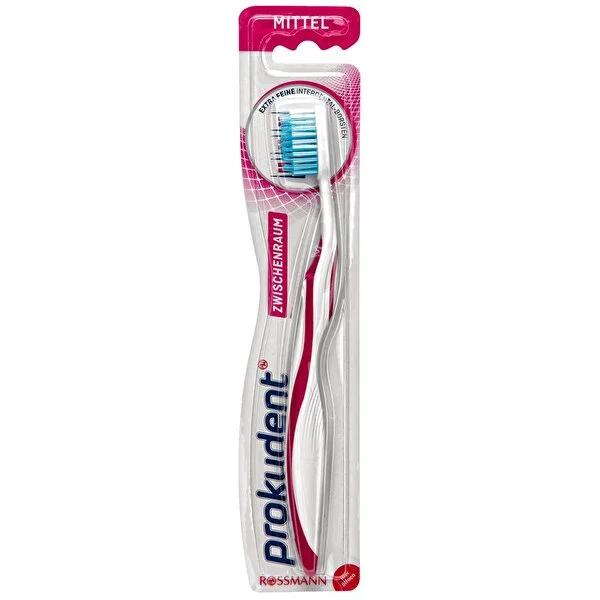 Prokudent Interdental Toothbrush for Adults - Reach Tight Spaces, Superior Oral Hygiene, Medium Bristles, Non-Slip Grip by Beauty Care Bag