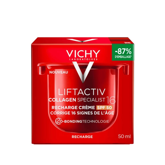 Vichy Liftactiv Collagen Specialist SPF 50 Day Cream Refill 50ml by Beauty Care Bag