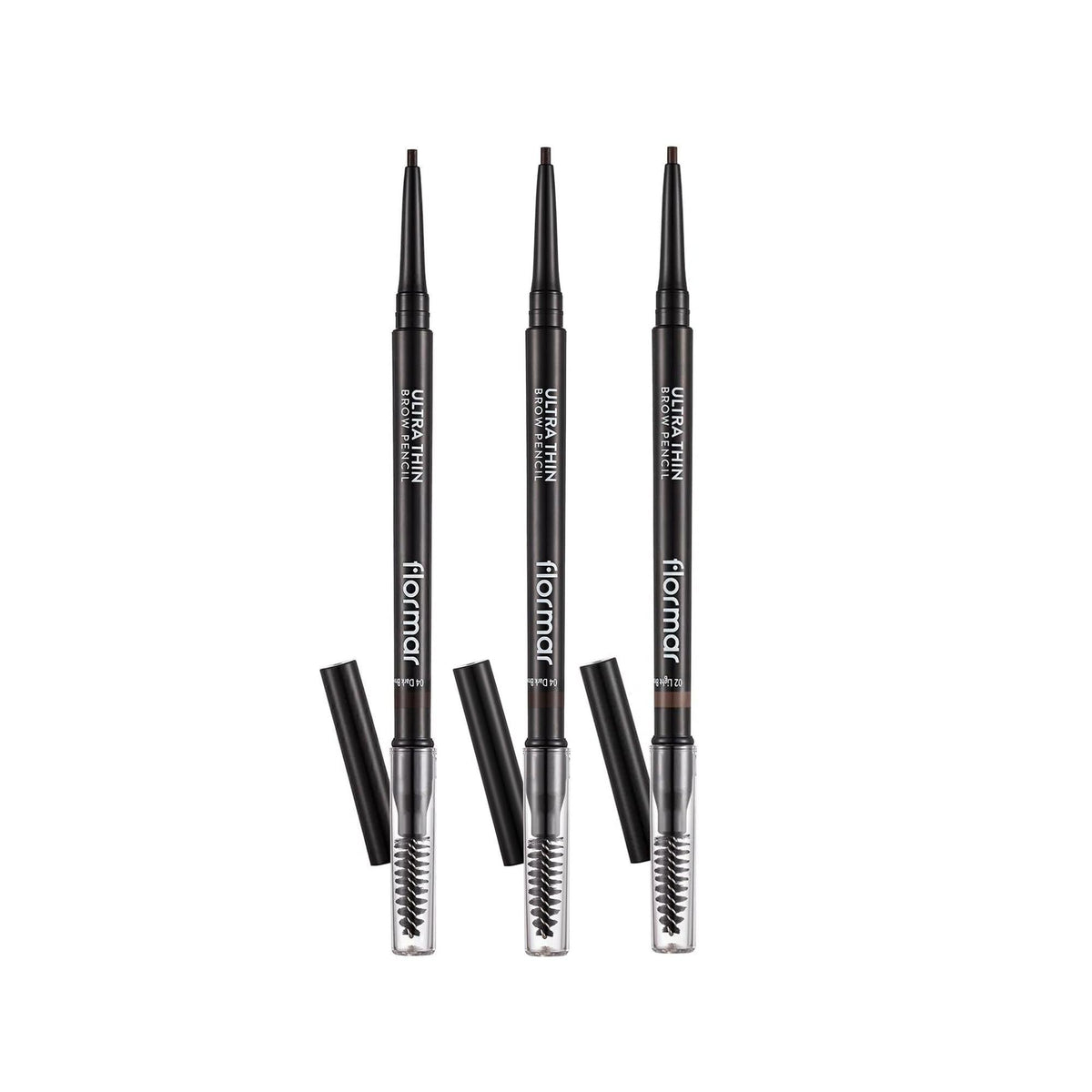 Flormar Ultra Thin Brow Pencil - Precision Eyebrow Makeup for Detailed Shaping & Enhancement by Beauty Care Bag