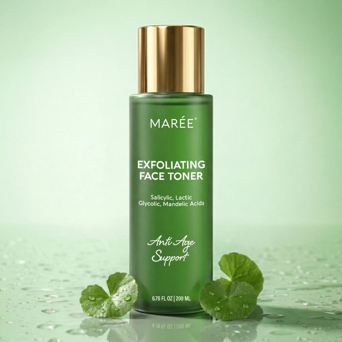 Daily Glow exfoliating face toner with AHA and BHA