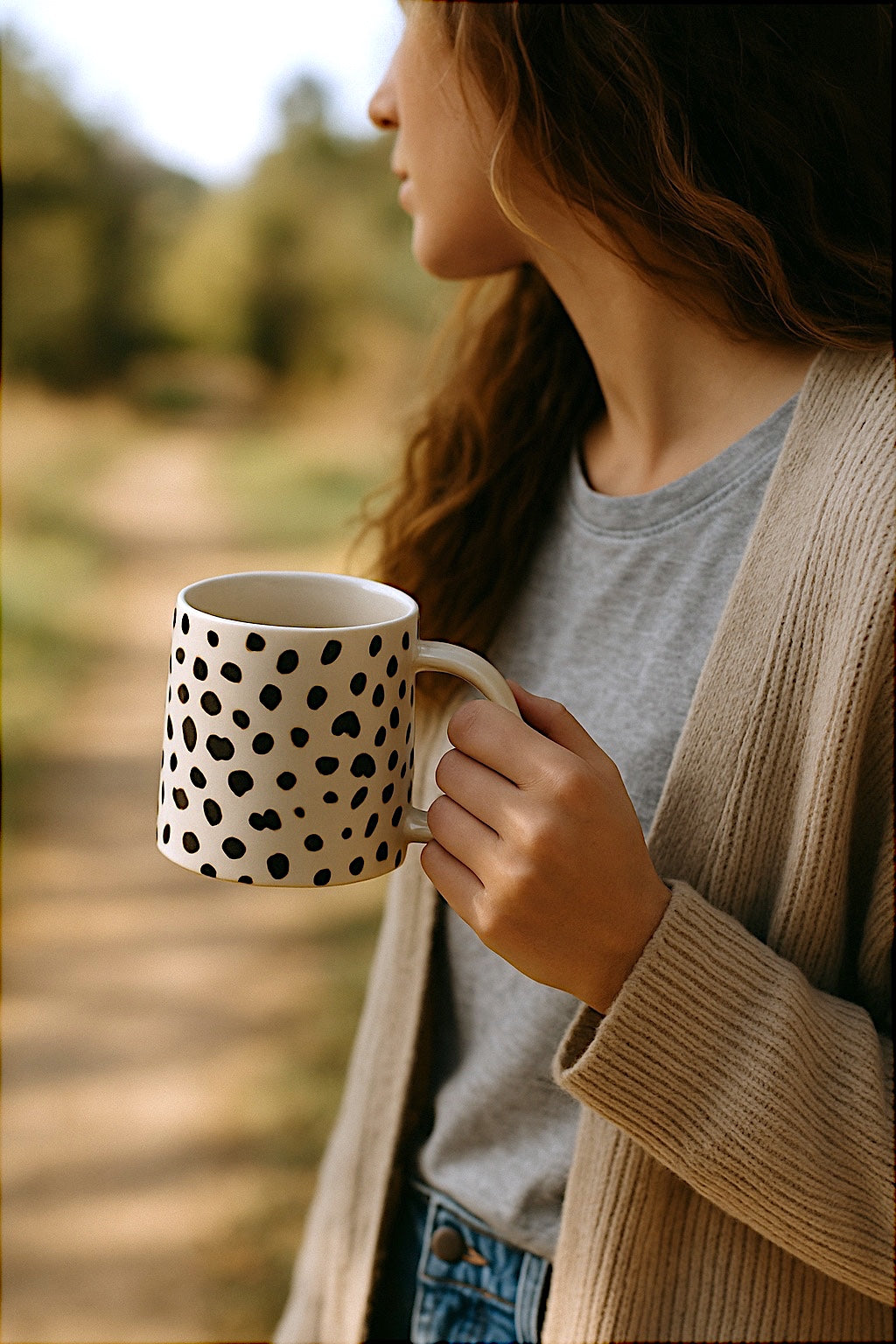 Animal Print Ceramic Coffee Mug | 4 Patterns by Rust & Cinder