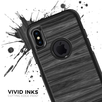 Dark Slate Wood - Skin Kit for the iPhone OtterBox Cases by Blue Leto