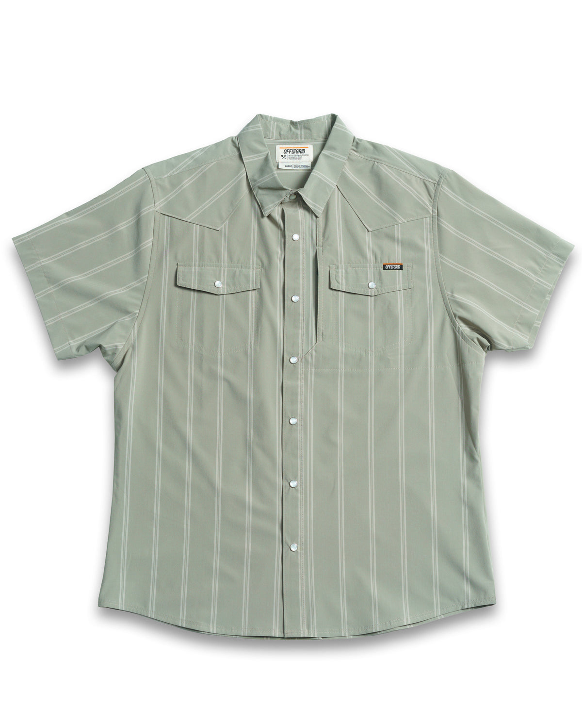 Daryll SS Shirt - Sage Green by Off The Grid Surplus