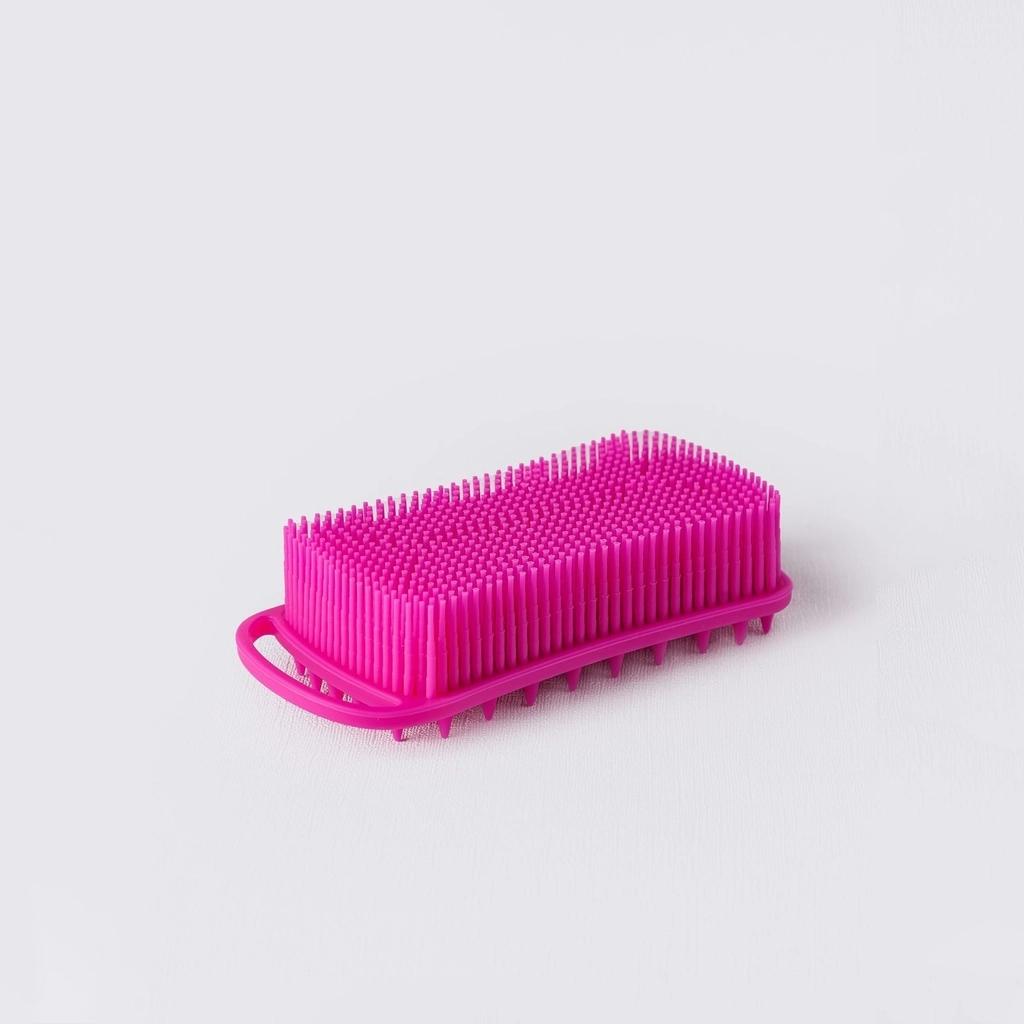 The Bath Bunny Double-Sided Silicone Body Brush 1 pc by Beauty Care Bag