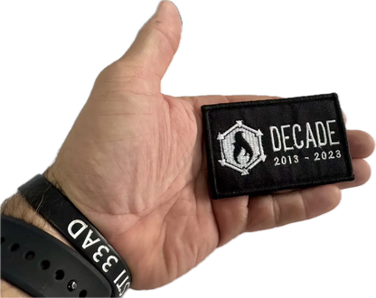 Decade Patch by Recycled Firefighter