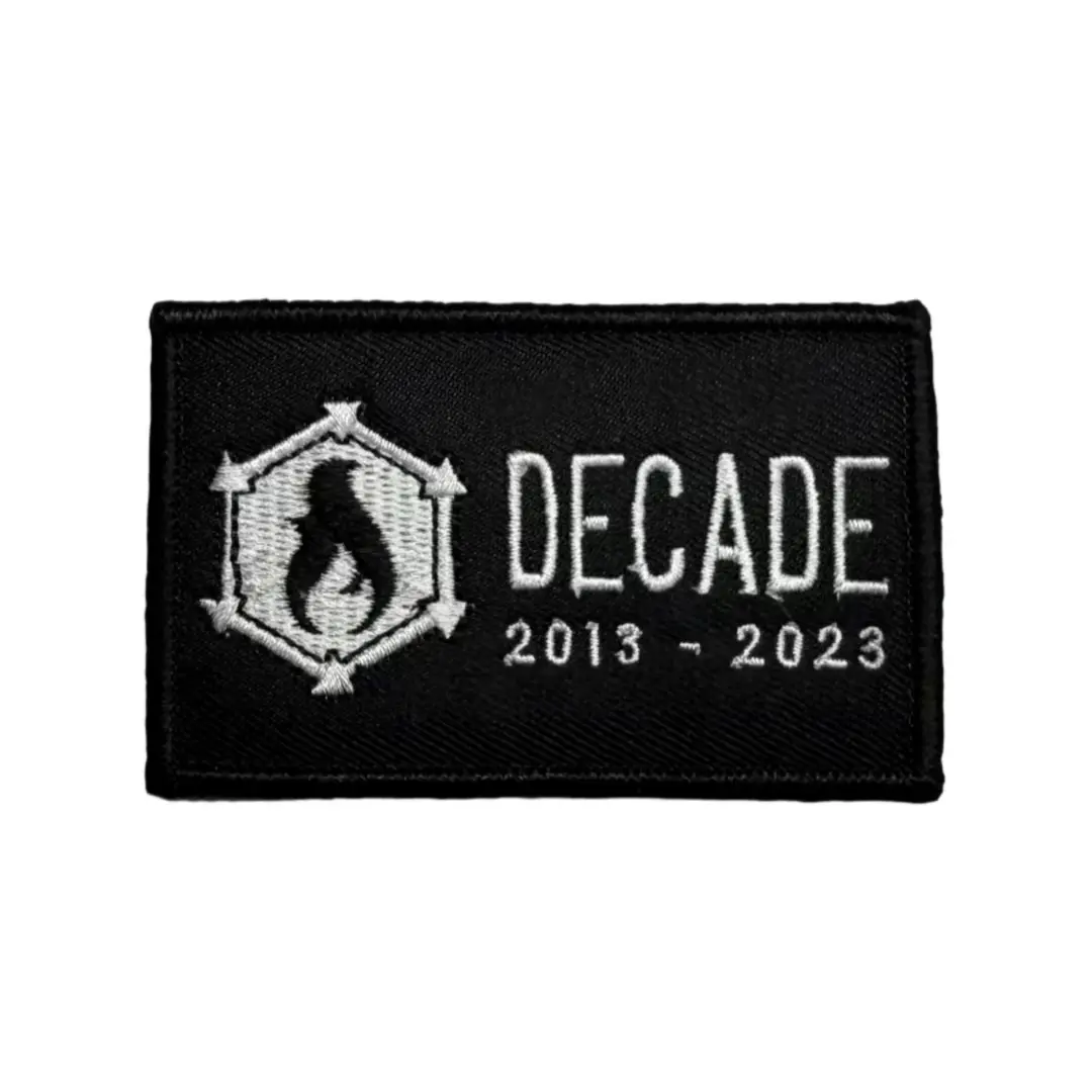 Decade Patch by Recycled Firefighter