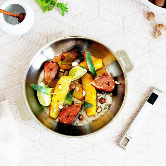 Deep Frying Pan by CRISTEL USA