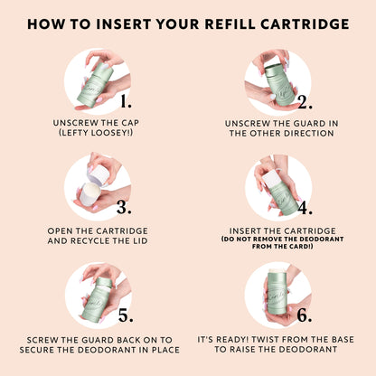 How to use UpCircle deodorant refills