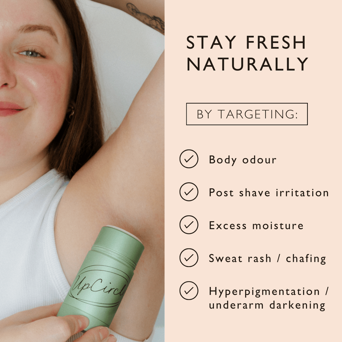 UpCircle macadamia + bergamot deodorant refill, view 2