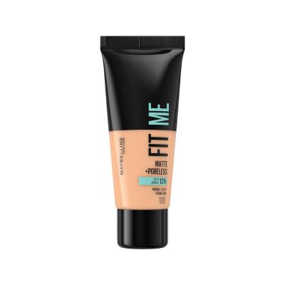 Maybelline New York Fit Me Matte+Poreless Foundation - Natural Matte Finish, Buildable Coverage for All Skin Tones by Beauty Care Bag