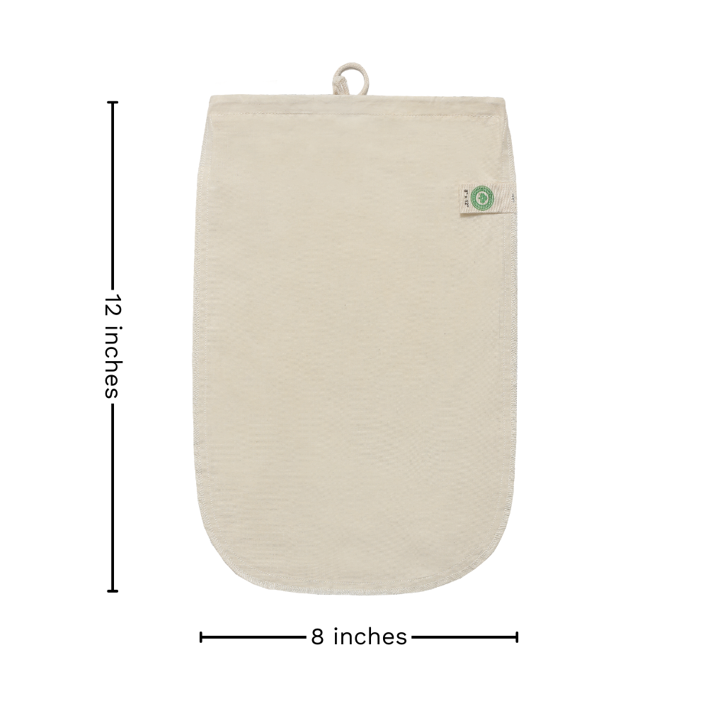Nut Milk Bags by Organic Cotton Mart