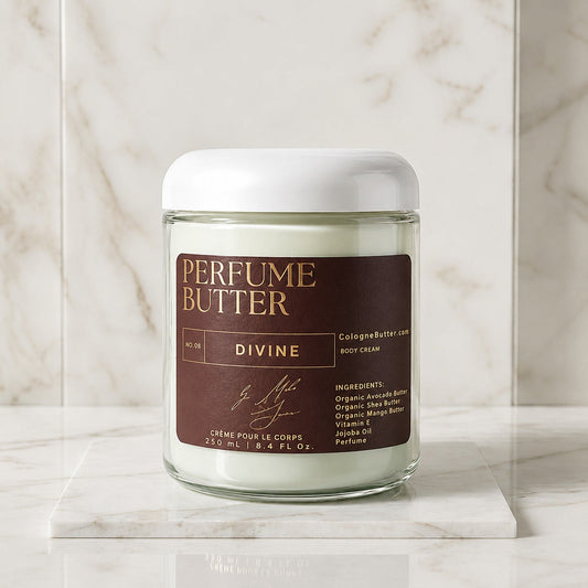 DIVINE – The Luxury Body Butter Perfume | Radiant Citrus, Floral & Warm Vanilla Scent | Elegant Fragrance for Women & Men | Perfume Butter by CB