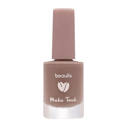 Beaulis Mocha Touch: Trendy Brown Nail Polish - Long Lasting, Smooth Application for Chic Fall & Winter Nail Colors by Beauty Care Bag