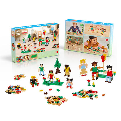 Plus Plus Construction Toy Set - 275 Pieces for Creative Building & Learning by Beauty Care Bag