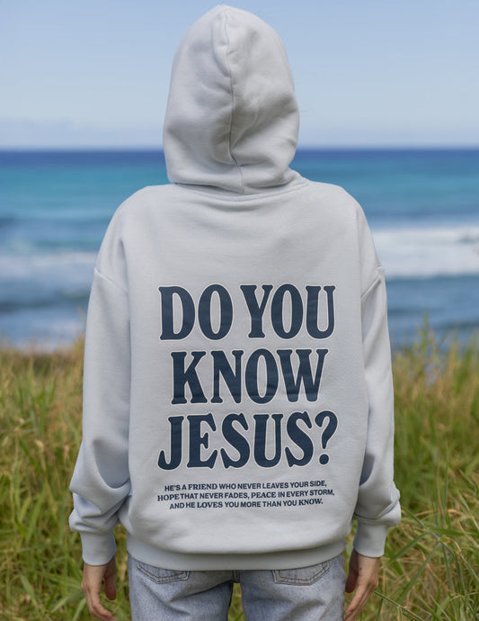 Do You Know Jesus Unisex Hoodie by Elevated Faith