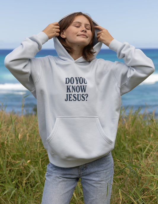 Do You Know Jesus Unisex Hoodie by Elevated Faith