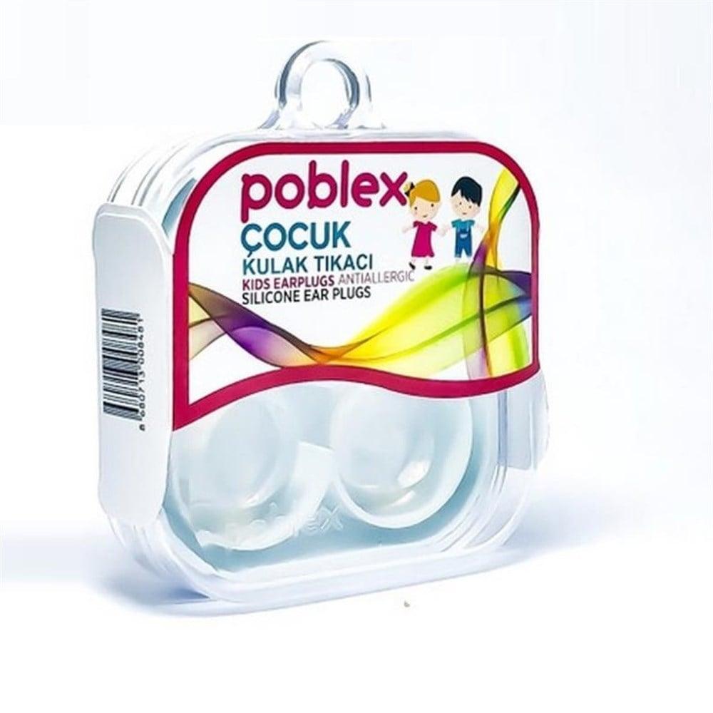 Poblex Kids Earplugs - Soft Silicone Ear Plugs for Children's Hearing Protection by Beauty Care Bag