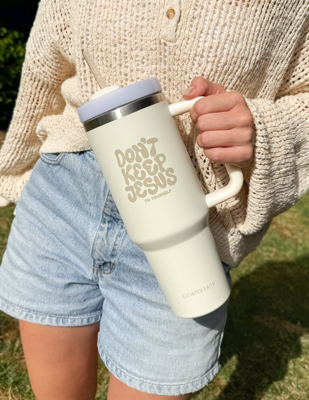 Don't Keep Jesus to Yourself 40 oz Tumbler by Elevated Faith