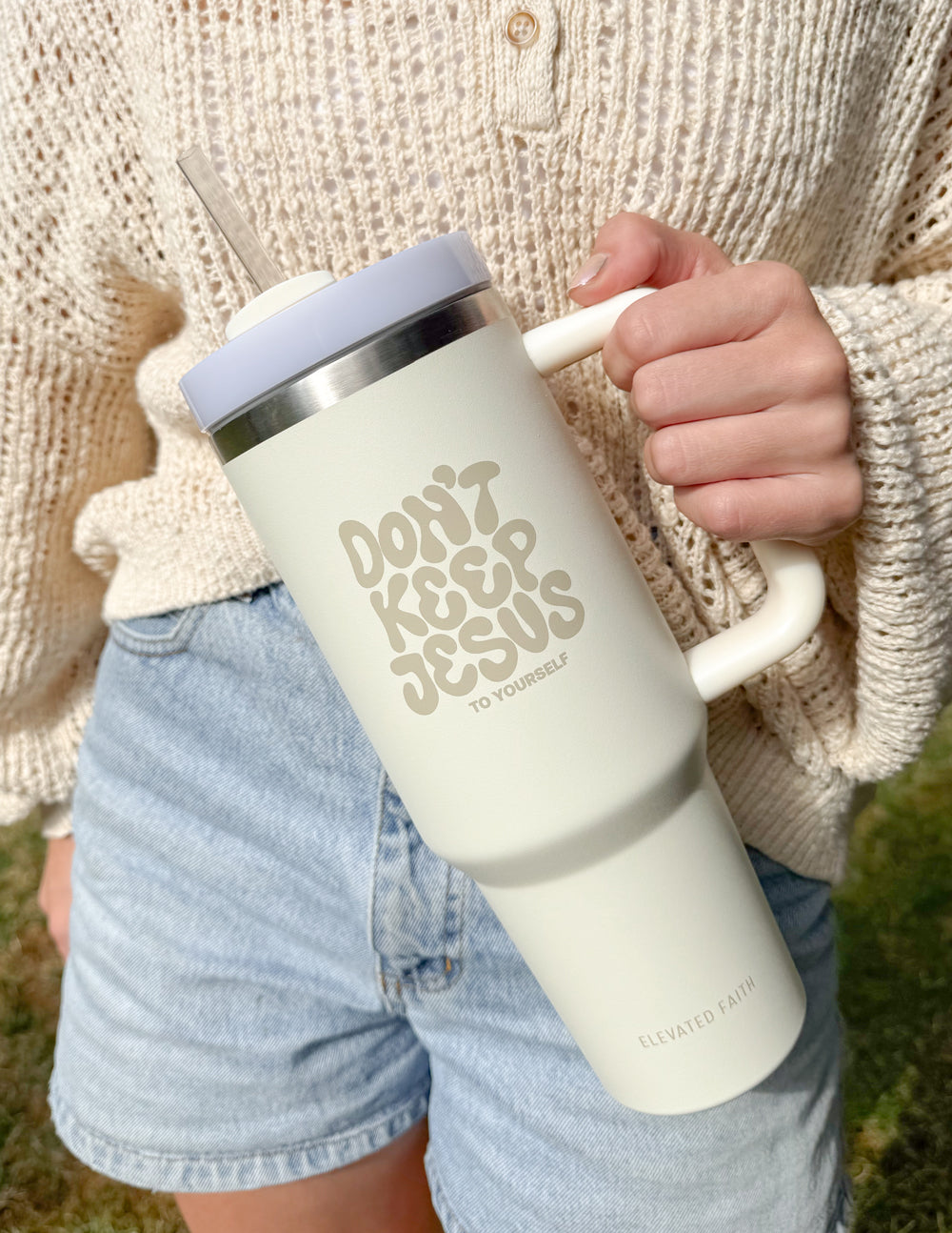 Don't Keep Jesus to Yourself 40 oz Tumbler by Elevated Faith