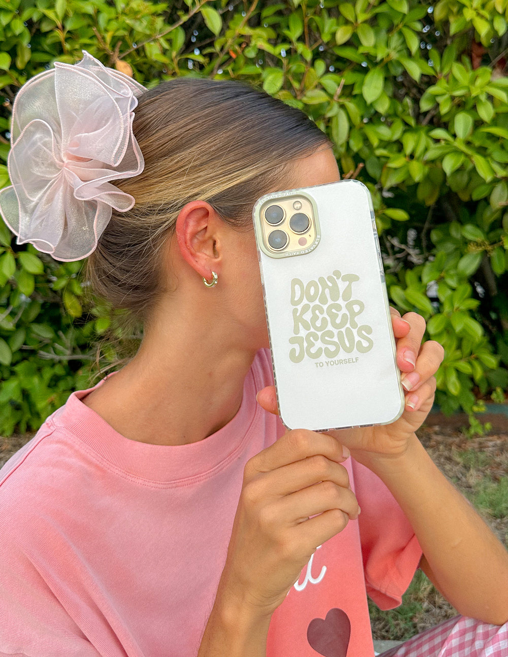 Don't Keep Jesus to Yourself Phone Case by Elevated Faith