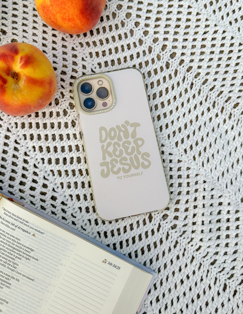 Don't Keep Jesus to Yourself Phone Case by Elevated Faith