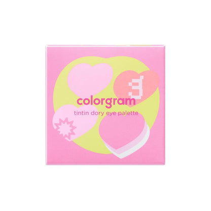 Colorgram Tintin Dory Eyeshadow Palette 06 Mochi Tory by Beauty Care Bag