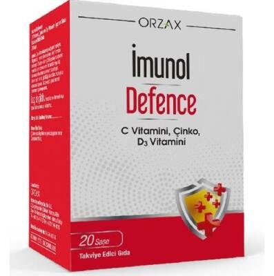 Orzax Ocean _munol Defence Dietary Supplement for Adults and Children - Immune Support with Vitamin C, Zinc, and D3 by Beauty Care Bag