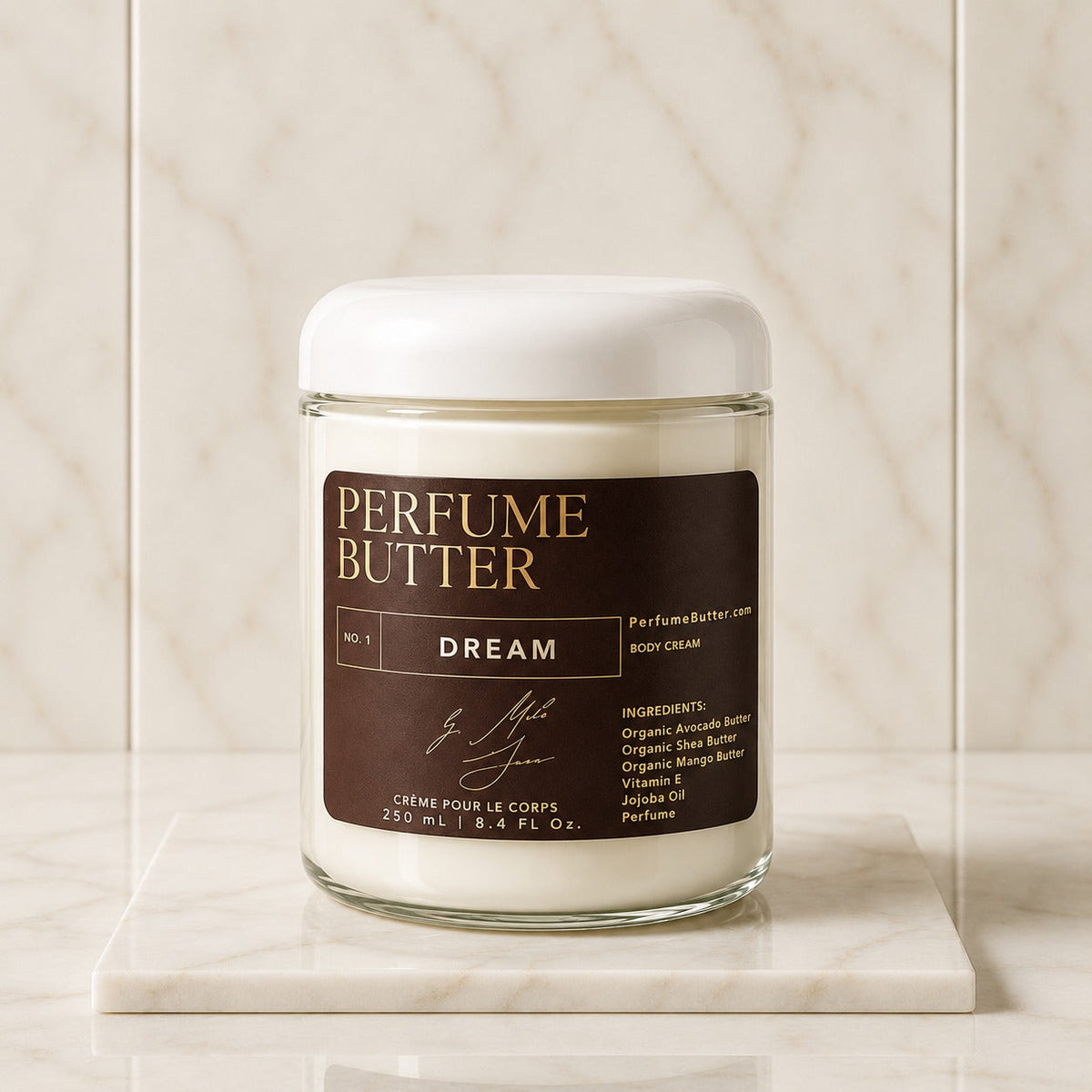 DREAM – The Luxury Body Butter Perfume | Crisp Green Apple, Pink Pepper & Bergamot Fragrance | Fresh Scent for Women| Perfume Butter by CB