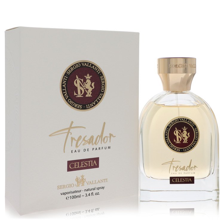 Dumont Tresador Celestia by Dumont Paris Eau De Parfum Spray (Unisex) 3.4 oz for Men by Avera Group