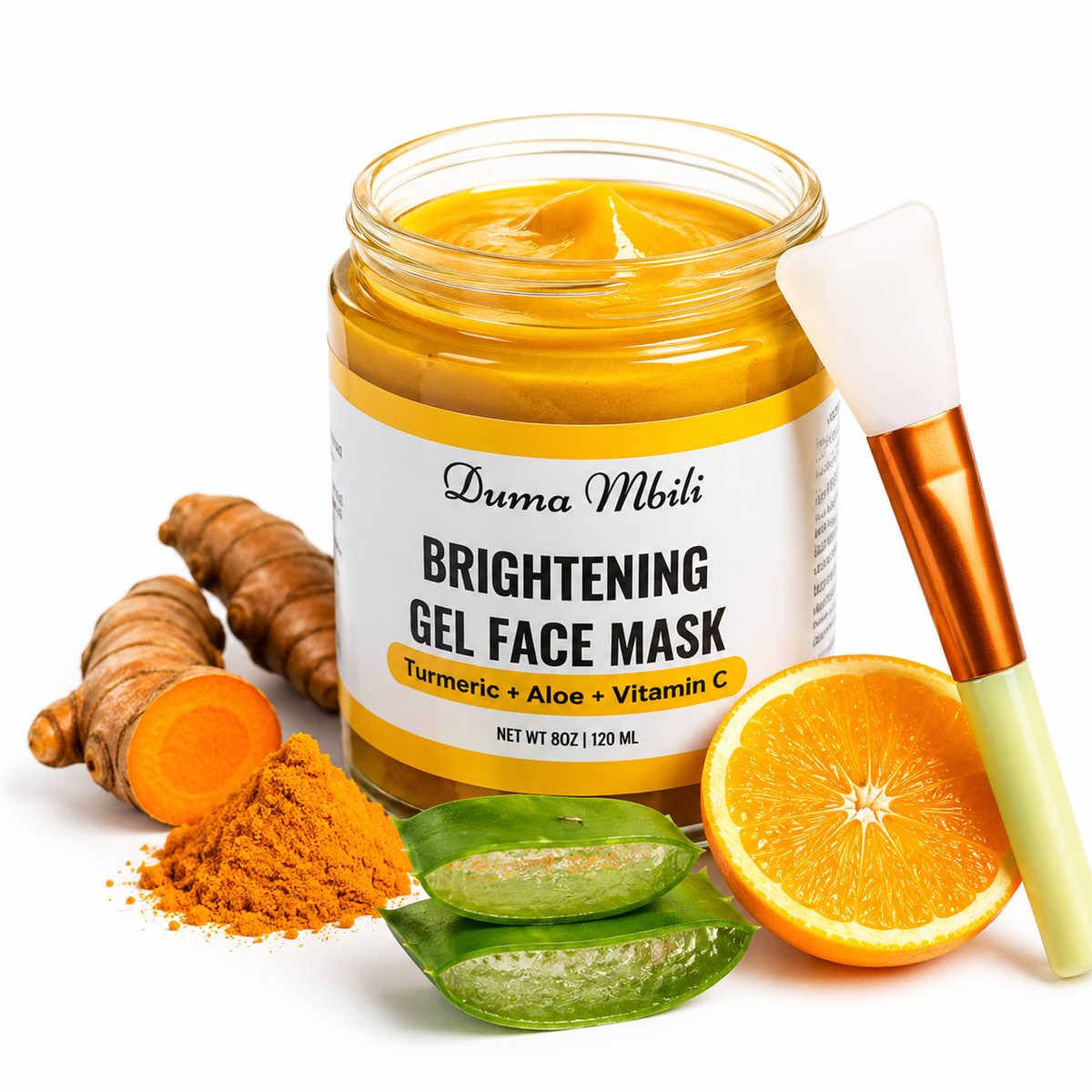 Magic Repair turmeric brightening gel face mask with aloe vera