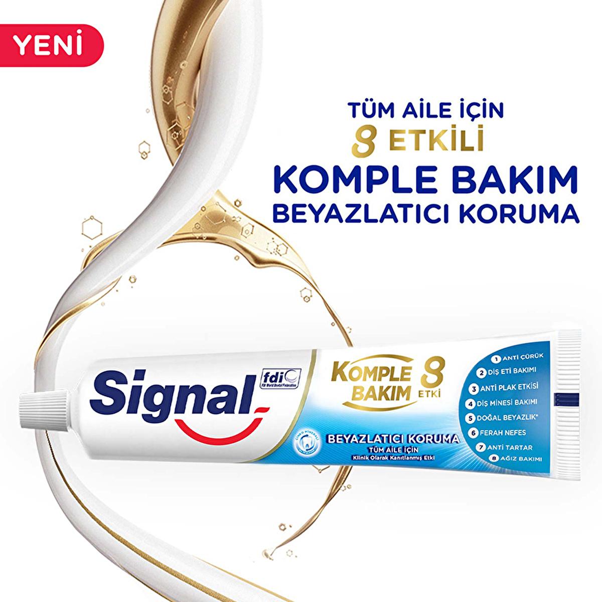 Signal Complete Care 8 benefit whitening toothpaste
