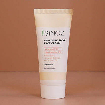 Sinoz: Advanced Skin Lightening Cream - Vitamin C & Niacinamide Dark Spot Corrector, Blemish Removal Skin Tone Evening, Radiant Complexion, 1.35 fl oz by Beauty Care Bag