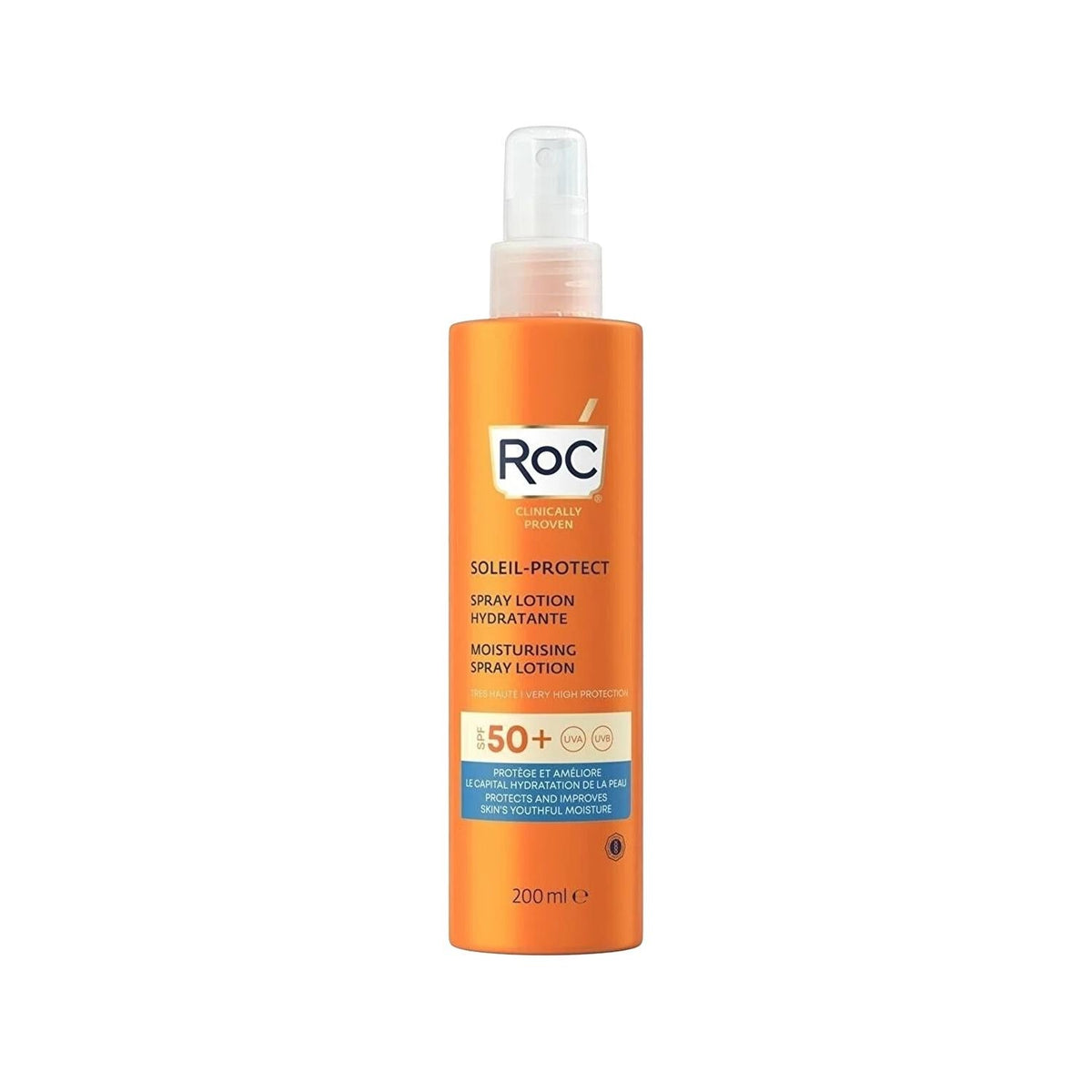 RoC Sunscreen Spray SPF50+ - Moisturizing Body Sun Spray for Outdoor Protection by Beauty Care Bag