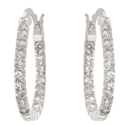 Inside-Out Hoop Earrings by Avera Group