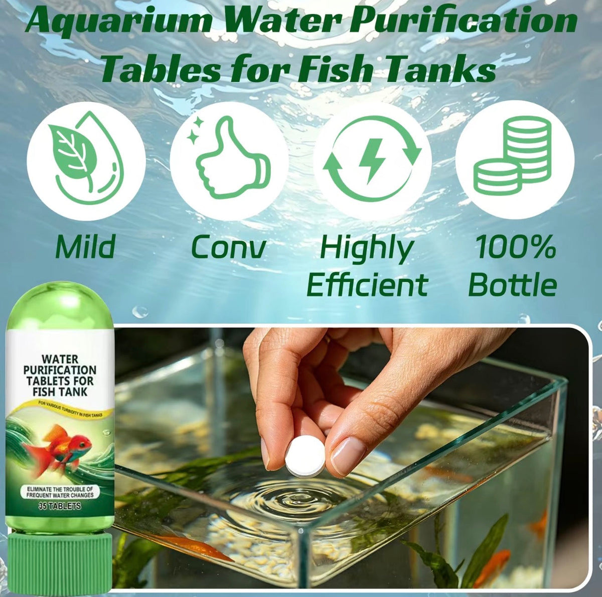 AquaClear Purification Tablets by V.I.P Digital Presence