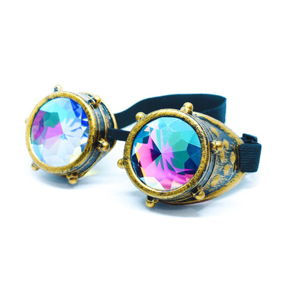 Steampunk Goggles and Kaleidoscope Glasses by SoJourner