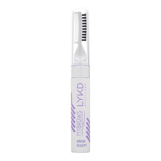 LYKD dual-ended eyebrow brush and comb
