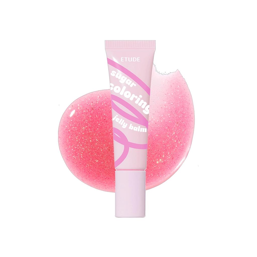 Etude Sugar Coloring Jelly Balm 03 Crystal Candy High-Shine Lip Balm by Beauty Care Bag