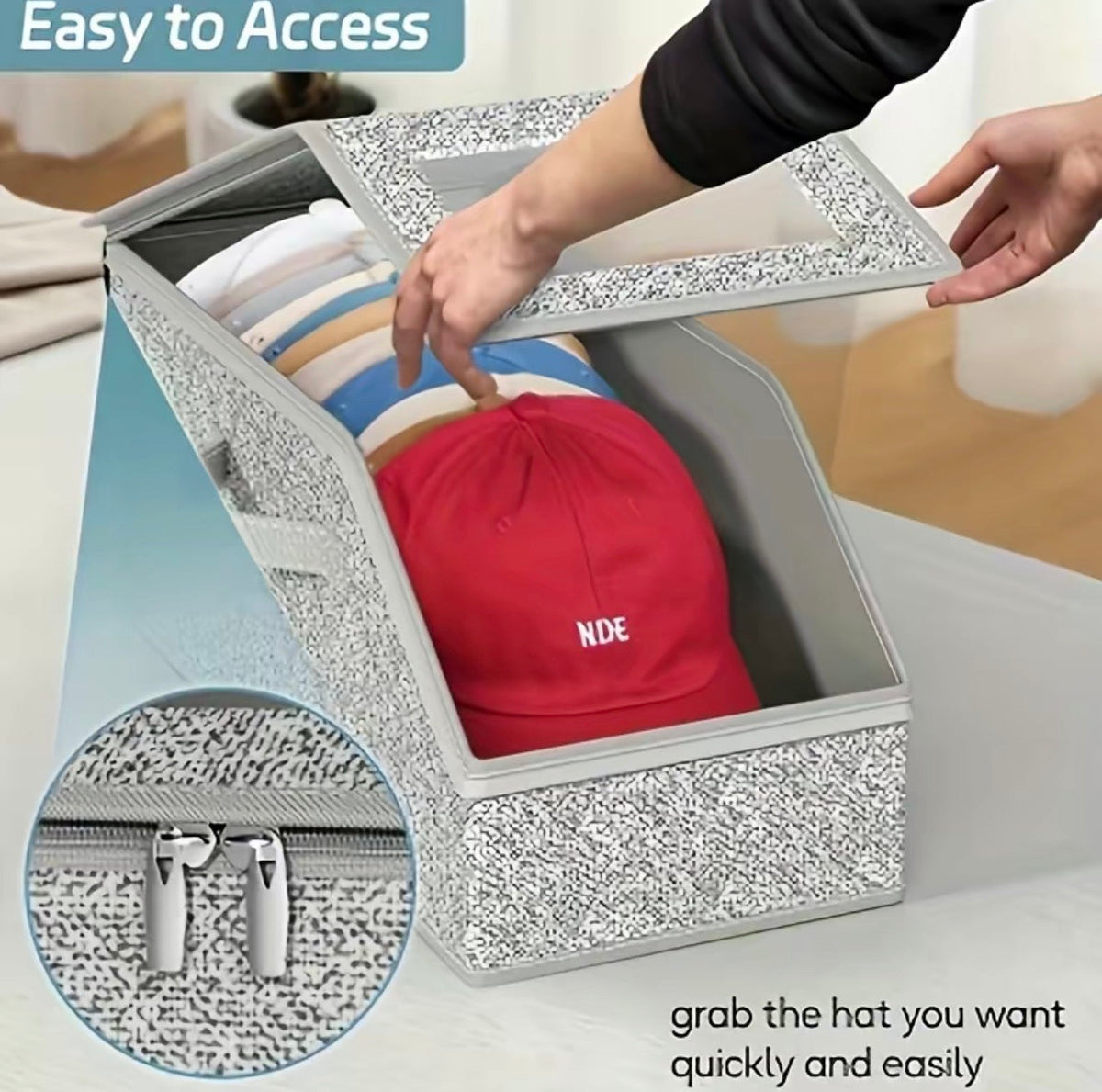 StackPro Baseball Cap Organizer by V.I.P Digital Presence