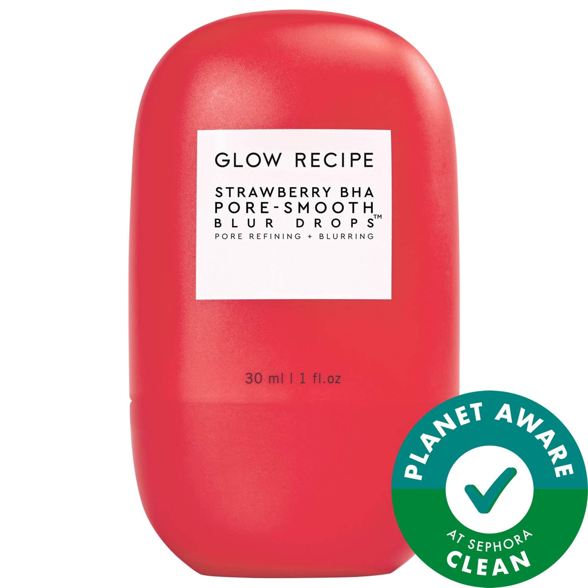 Glow Recipe Strawberry BHA Pore-Smooth Blur Drops: Minimize Pores, Smooth Texture, & Control Oil with this Vegan, Silicone-Free Serum & Primer by Beauty Care Bag