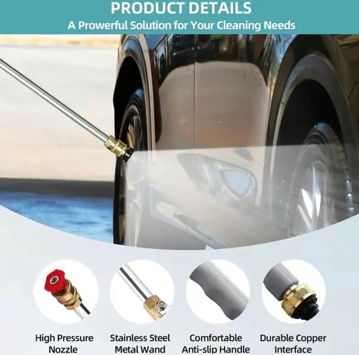 AquaForce Jet Nozzle Sprayer by V.I.P Digital Presence